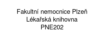 Fakultní nemocnice Plzeň - Lékařská knihovna
