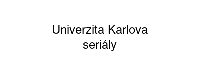 Univerzita Karlova - seriály